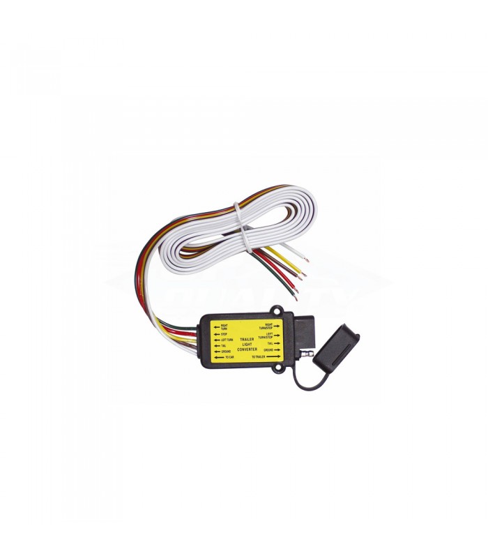 Top Quality 5 Wire to 4 Wire Trailer Light Converter with Connector