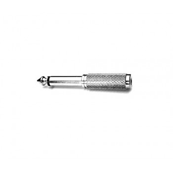3.5 mm Mono Female to 6.3 mm Mono Male Adapter