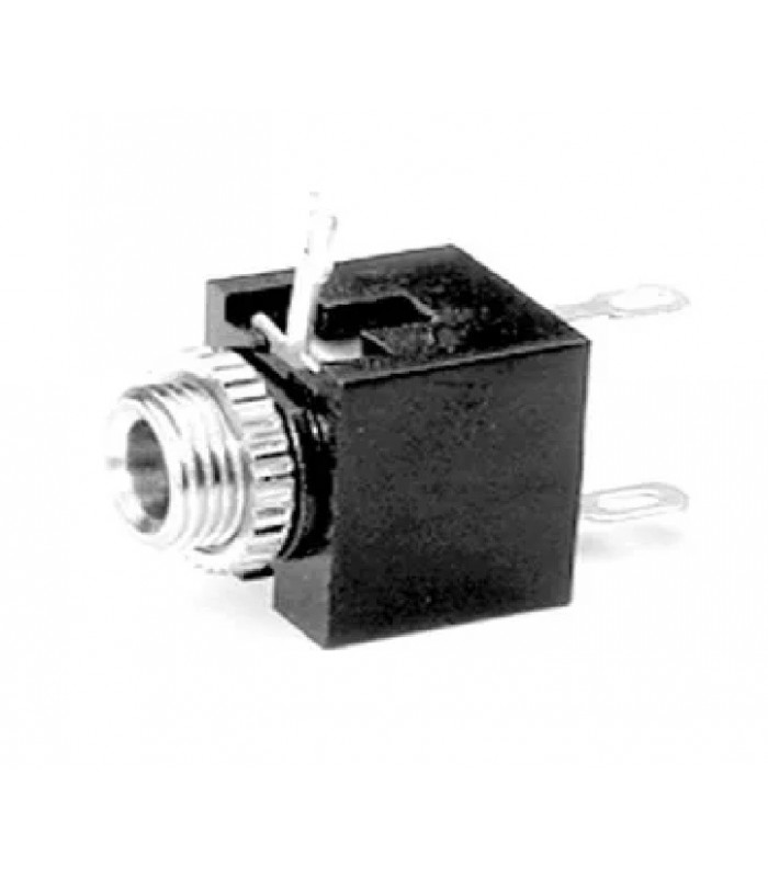 3.5mm Enclosed Mono Female Jack - Panel Mount