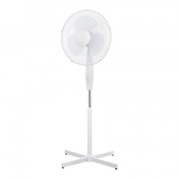 3-Speed Oscillating Pedestal Fan - 16 in. - White