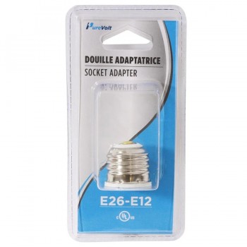 PureVolt Lamp Holder E26-E12
