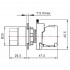 NHD Rotary Switch - 2 positions 45 ° - N.O/N.C. - Green