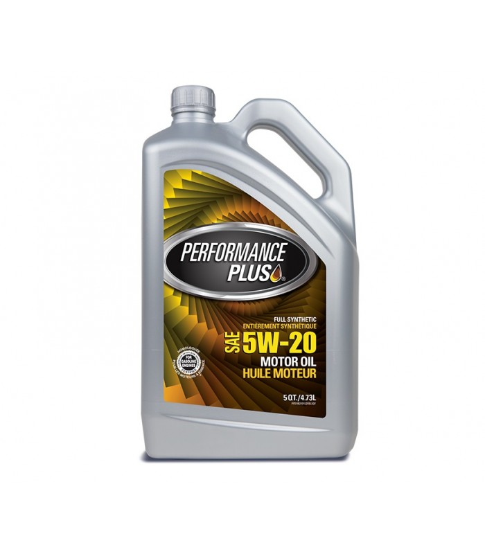 Performance Plus 5W-20 entièrement synthétique - 4,73L