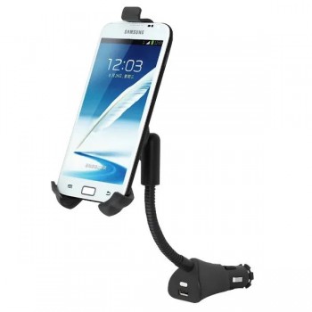 Ason Tech Support de téléphone portable avec chargeur USB pour prise allume cigare de véhicule