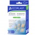 Ecoplast Pansements transparent assortis – Paquet de 40