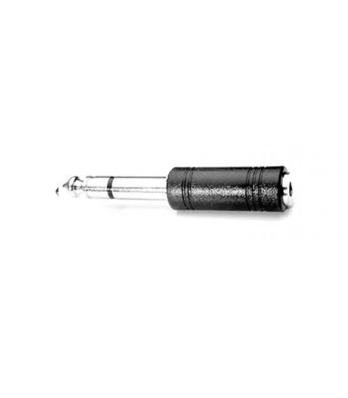 6.3mm Stereo Plug To 3.5mm Mono Jack Adapter