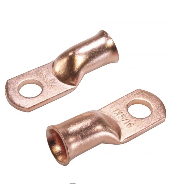 PureVolt Terminal à anneau - Vis 5/16 po (7.9 mm) - 1 AWG - Paquet de 2