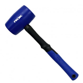 ROK Maillet en caoutchouc de 16 oz - Poignée en fibre de verre