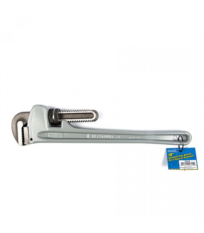 ToolTech Aluminum Pipe Wrench 18 in.