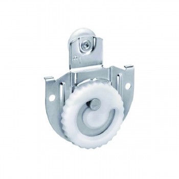 Quincaillerie de porte à molette réglable et déportée pour porte coulissante King Star Bp107P