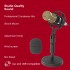 Tzumi On Air Reverb Pro Podcast Series Condenser Mic with Stand