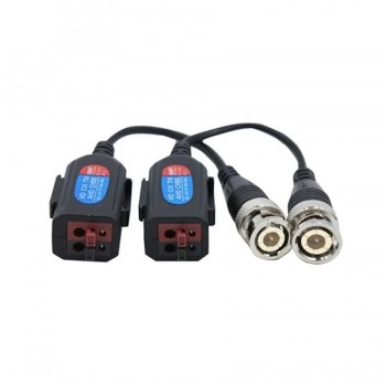 Émetteur-récepteur vidéo passif HD 8MP pour CVI/TVI/AHD/CVBS - Paire
