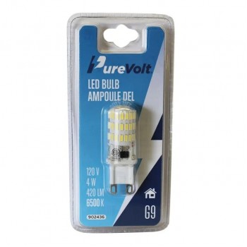 PureVolt G9 LED Bulb - 120V - 4W - 6500K