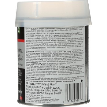 Bondo Mastic renforcé en métal 331ml