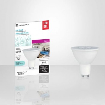 Xtricity Ampoule DEL graduelle - 120V - 7W - GU10 - 5000K