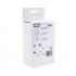 Double GFCI Outlet with Breaker - Indoor - 125V - 15A - White