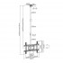 Ason DEcor Tilt and Swivel Ceiling Mount for 37 to 70 inch TVs