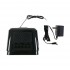 Borne AM/FM Digital Alarm Clock Radio with Dual Alarm - Black
