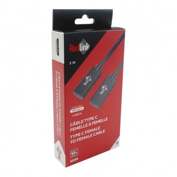 RedLink Câble USB-C 3.0 femelle à femelle - 2 m