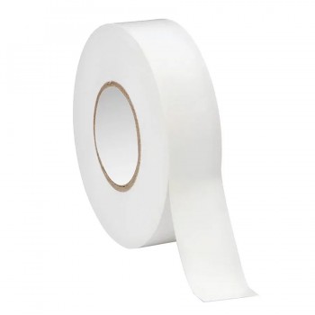 Xtricity Ruban électrique en vinyle - 18 mm x 20 m - Blanc