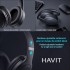 HAVIT H633BT Bluetooth Headphones with Microphone - Black