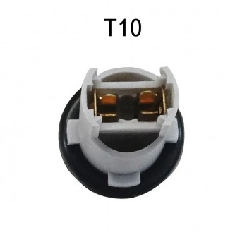PureVolt Support d'ampoule T10 avec fils pour véhicule - Paquet de 2