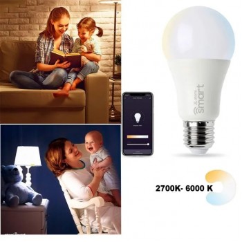 A19 Wi-Fi Smart LED Light Bulb - 120 V - 9 W - E26