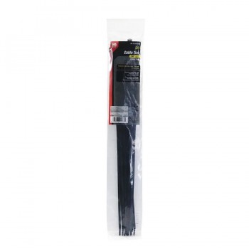 Nylon Tie Wrap - 14 in. - Black - 20-Pack