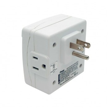 Minuterie enfichable pour lumières et appareils ménagers - 7 jours - Blanc