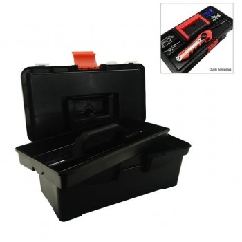 AddTools Petit coffre à outils avec plateau amovible - 32 cm X 18 cm X 13 cm