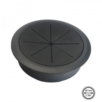 RedLink Passe-fil rond flexible pour bureau - 60 mm