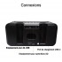 HAVIT SK956BT Portable Backlit Bluetooth Speaker with 2 Microphones - 20 W