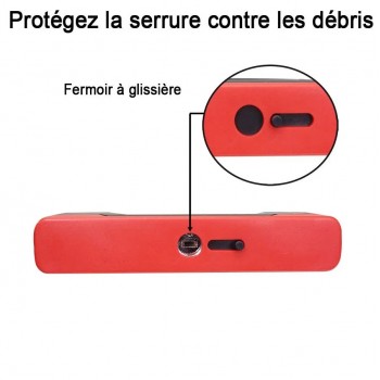 AddTools Cadenas en U pour vélo avec 2 clés - Diamètre 14.5 mm