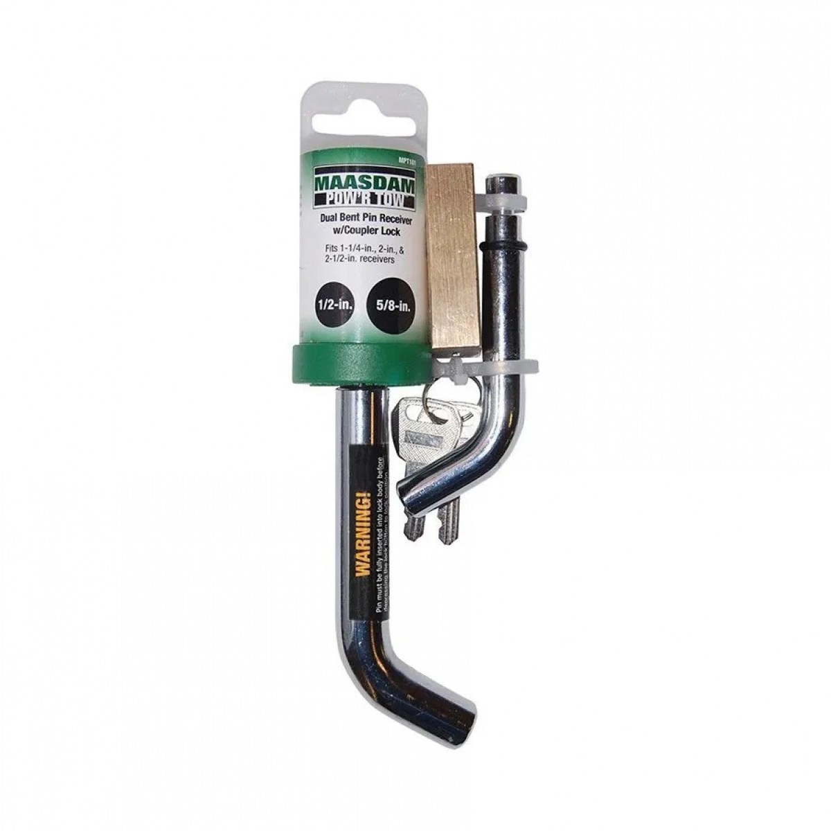 Cadenas Remorque 2 Pièces - Compatible Attelage 50 Mm - Acier Inox 304, 4 Clés - Pour Earth, Daxara, Maypole
