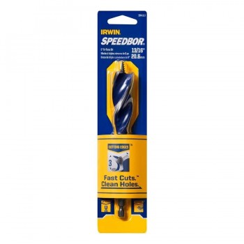 Irwin Mèche hélicoïdale SPEEDBOR pour bois avec tige de 1/4 po. - 7/8 po. X 6 po.