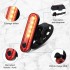 PureVolt Rechargeable Rear Bike Light - IPX3 - 4 modes - Red