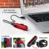 PureVolt Rechargeable Rear Bike Light - IPX3 - 4 modes - Red