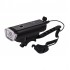 PureVolt Rechargeable Bicycle Headlight with Integrated Horn - IPX3 - T6 - 5 modes - 300 Lumens