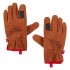 Milwaukee Goatskin Leather Work Gloves - XL - Brown - Pair