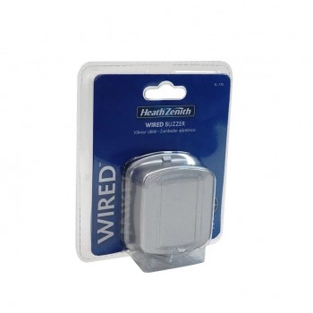 Heath Zenith Carillon de porte câblé HEATH ZENITH de type buzzer - Nickel