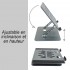 Ason Tech Adjustable Laptop Stand - 10 to 17 in.