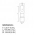 PureVolt Terminal fourchette thermorétractable double baril - Vis #4- 12-10 AWG - Jaune - Paquet 10