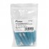 PureVolt Double Crimp Heat Shrink Female Bullet Terminal - 4 mm - 16-14 AWG - Blue - 10-Pack