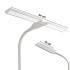 Ason Decor Dual-Head LED Clip-On Desk Lamp with Touch Controls - 3000K/4000K/5000K - 6.5 W - USB