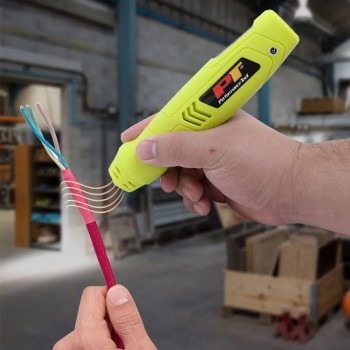 Performance Tool Pistolet à air chaud rechargeable avec buse déflecteur de chaleur - 315°C (600°F)