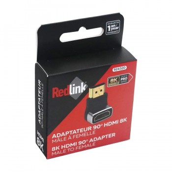 RedLink Adaptateur HDMI 90° mâle à femelle - 8K