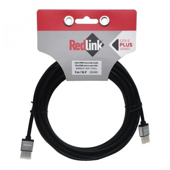 RedLink 4K 18 Gbps Slim HDMI 2.0 Male to Male Cable - 5 m