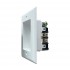 PureVolt Recessed Duplex Receptable - 125 V - 15 A - White