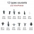 AddTools Assortiment de clips de retenue pour véhicule Volvo/Polestar - 12 types - 350 pièces