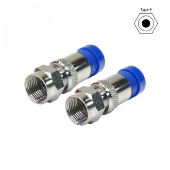 RedLink Compression F Type Connector for RG6 - Pack of 2